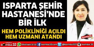 ŞEHİR HASTANESİNDE BİR İLK