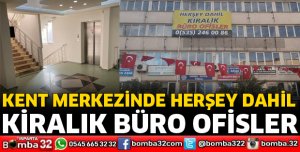 ŞEHİR MEKEZİNDE HERŞEY DAHİL KİRALIK OFİSLER 