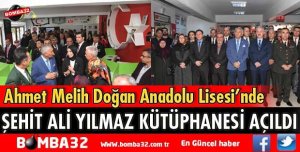 ŞEHİT ALİ YILMAZ KÜTÜPHANESİ AÇILDI