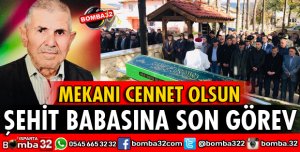 ŞEHİT BABASINA SON GÖREV