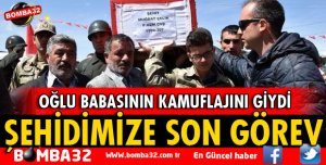 ŞEHİT ÇELİK SON YOLCULUĞUNA UĞURLANDI