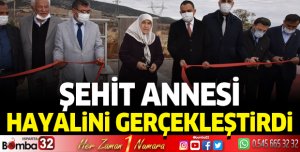 Şehit Cengizhan Çepelli adına annesi çeşme yaptırdı