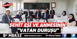 Şehit Eşi ve Annesinin “Vatan Duruşu”