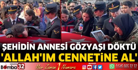 Şehit Hüseyin İpek son yolculuğuna uğurlandı