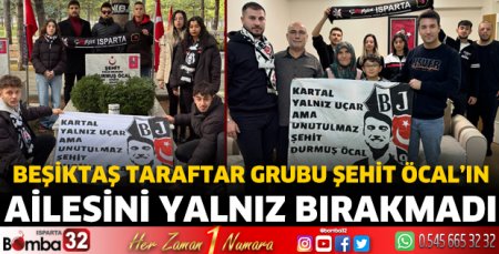 Şehit Öcal'ın ailesini yalnız bırakmadılar