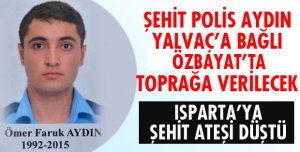 ŞEHİT POLİS ISPARTALI