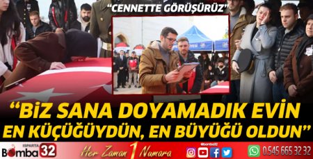 Şehit Teğmen Dağlı, son yolculuğuna uğurlandı