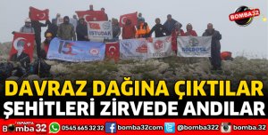 ŞEHİTLERİ ZİRVEDE ANDILAR