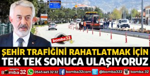 ŞEHRİN TRAFİK AKIŞI HER GEÇEN GÜN HIZLANIYOR