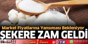 Şekere yüzde 8 zam