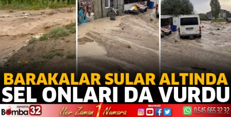 Sel onları da vurdu