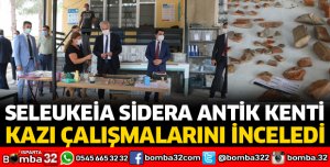 SELEUKEİA SİDERA ANTİK KENTİ KAZILARI DEVAM EDİYOR