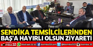Sendika Temsilcilerinden Isparta basınına destek sözü