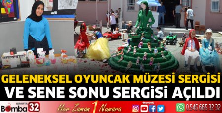 Sene sonu sergisi açıldı