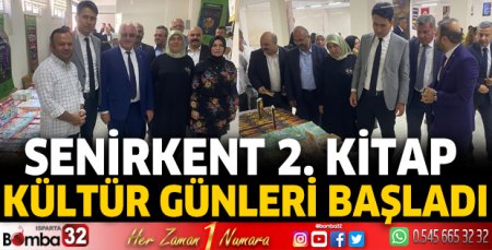 Senirkent 2. Kitap Kültür Günleri başladı