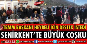 SENİRKENT HALKINDAN KADİR HEYBELİ İÇİN DESTEK İSTEDİ