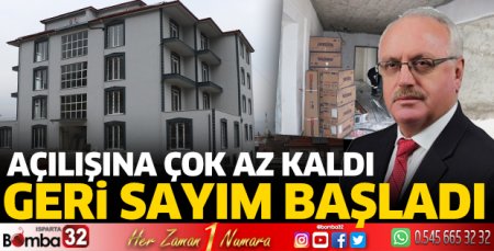 Senirkent Yaşlı Bakım Merkezinde sona yaklaşıldı
