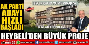 SENİRKENT'E 350 KİŞİLİK YURT PROJESİ