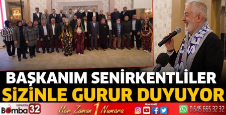 Senirkentliler sizinle gurur duyuyor