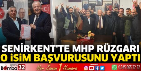 Senirkent'te MHP rüzgarı