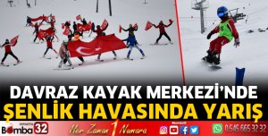 Şenlik havasında yarış