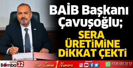 Sera üretimine dikkat çekti