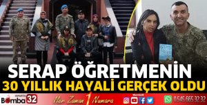 Serap öğretmen, 30 yıllık kışla ziyareti hayalini gerçekleştirdi