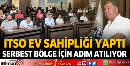 Serbest bölge için adım atılıyor