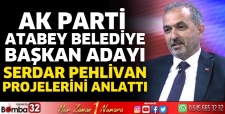 Serdar Pehlivan projelerini anlattı