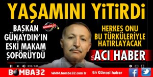 ŞEREF URCAN YAŞAMINI YİTİRDİ