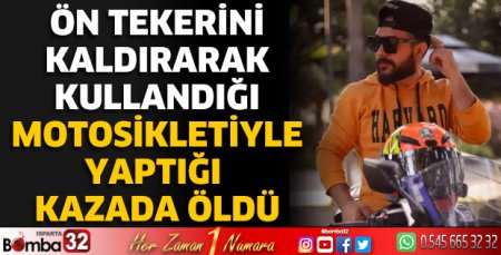 Sergen Gülpınar motosiklet kazasında öldü
