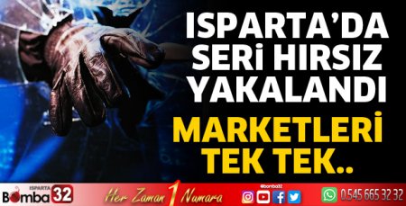 Seri hırsız yakalandı