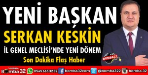 SERKAN KESKİN İL GENEL MECLİSİ BAŞKANI OLDU