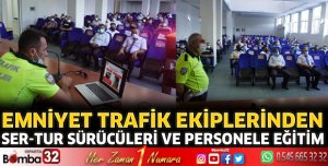 Servis şoförlerine eğitim