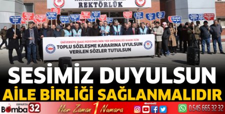 Sesimiz duyulsun