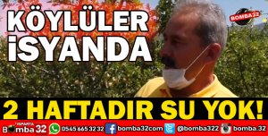 SEVİNÇBEY KÖYLÜLERİNİN SU İSYANI