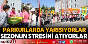 Sezonun stresini atıyorlar