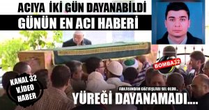 SGK eski İl Müdürü şehit acısına dayanamadı