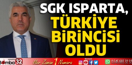 SGK Isparta, Türkiye birincisi oldu