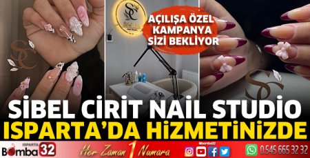 Sibel Cirit Nail Studio Isparta’da hizmetinizde