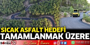 Sıcak Asfalt Hedefi Tamamlanmak Üzere
