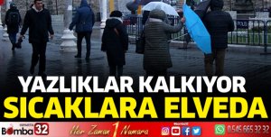 Sıcaklara elveda