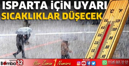Sıcaklıklar düşecek