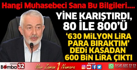 Sıfırları karıştırıyor galiba