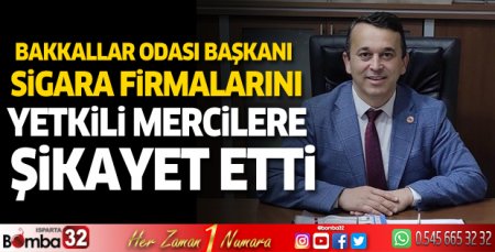 Sigara Firmalarının Fatura  Uygulamasına Sert Tepki ve Şikayet 