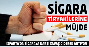 Sigara tiryakilerine müjde