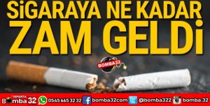 SİGARAYA ZAM GELDİ