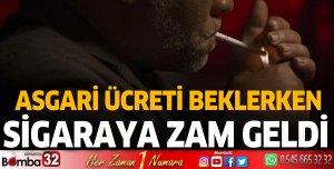 Sigaraya zam geldi