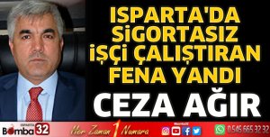 Sigortasız işçi çalıştıran yandı