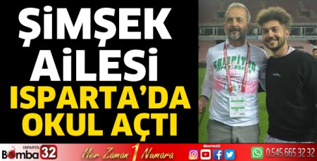 Şimşek ailesi okul açtı